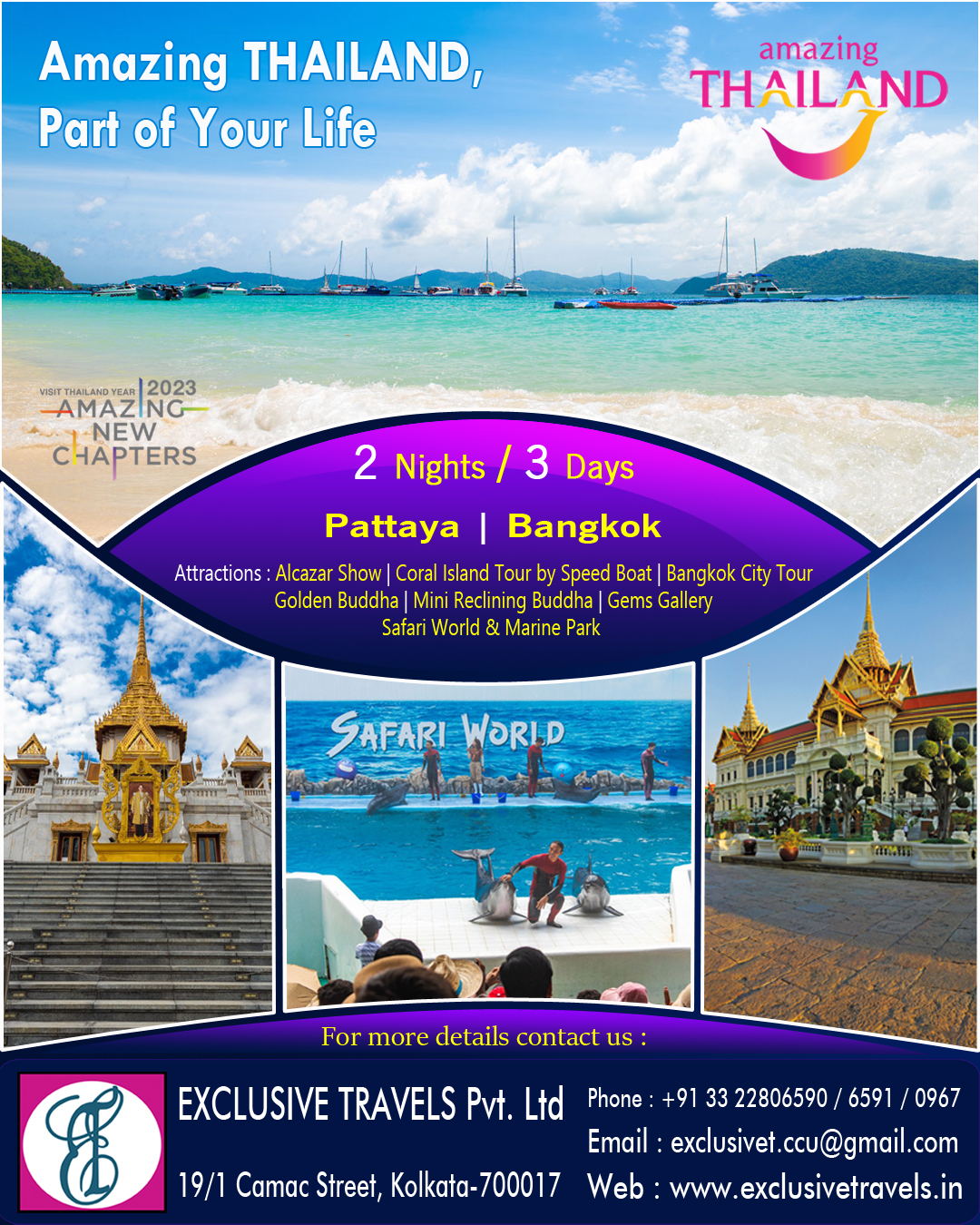 Thailand Discovery: Journey from Bangkok to Pattaya – 6 Days/ 5 Nights